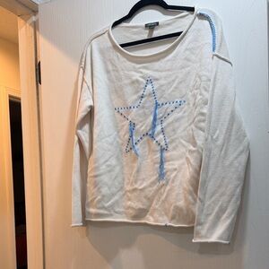 Wild Fable Cream Knit Sweater